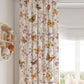 Brown Butterflies Blackout Curtains