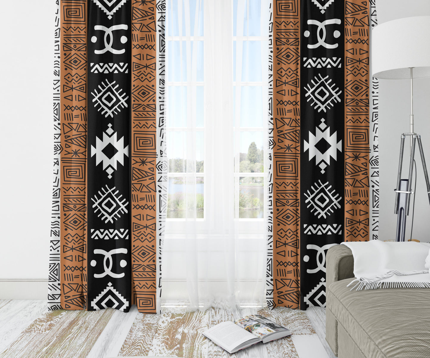 Aztec Blackout Curtains