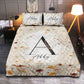 Wildflowers Personalized Quilted Bedspread Set