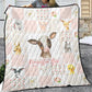 Farm Animals Personalized Quilted Bedspread