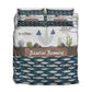 Fishing Personalized Quilted Bedspread Set