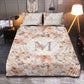 Carmel Florals Personalized Quilted Bedspread Set