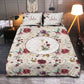 Burgundy Personalized Quilted Bedspread Set