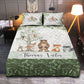 Woodland Friends Personalized Quilted Bedspread Set