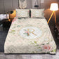 Roses Garden Personalized Quilted Bedspread Set