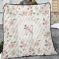 Vintage Roses Personalized Quilted Bedspread Set