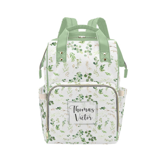 Personalized Diaper Bag Backpack Baby Girl Boho Nursery 