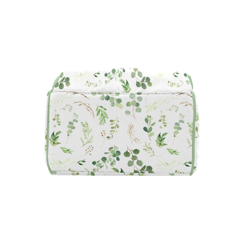 Greenery Personalized Diaper Bag