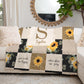 Hello Sunshine Sunflower Personalized Quilt Inspired Blanket for Girl