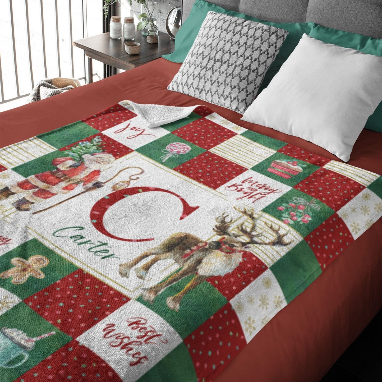 Christmas Personalized Blanket