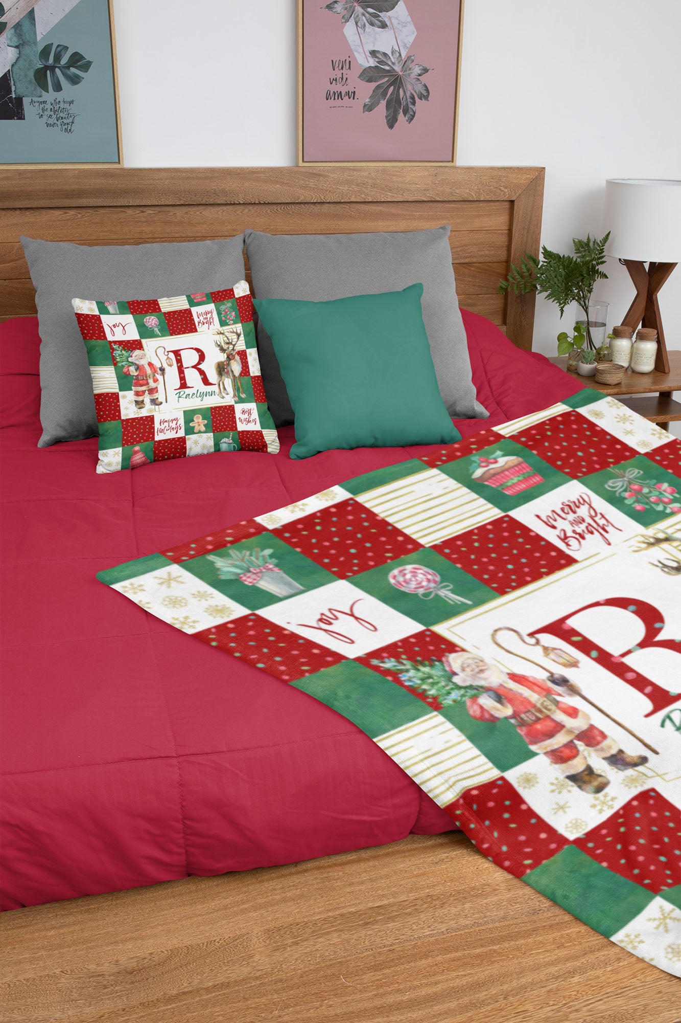 Christmas Personalized Blanket