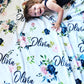 Moonlight Lullabies Personalized Blanket for Girl